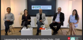 The launch of the Geoportal of the Quito Urban Information Centre