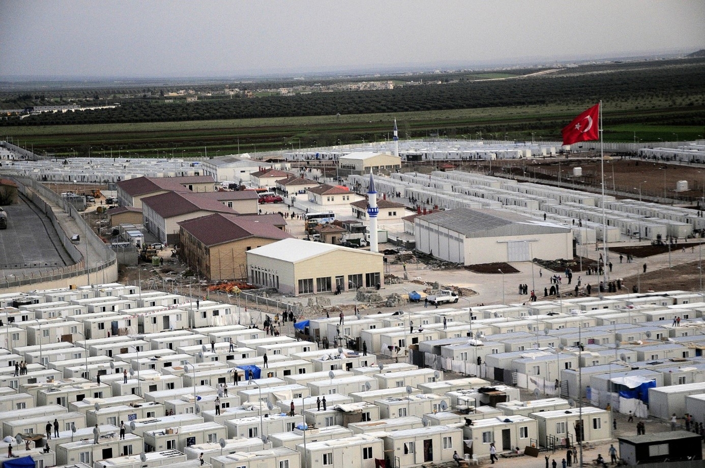 Refugee camp 