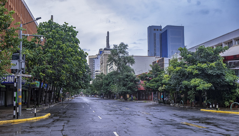 A street in Nairobi