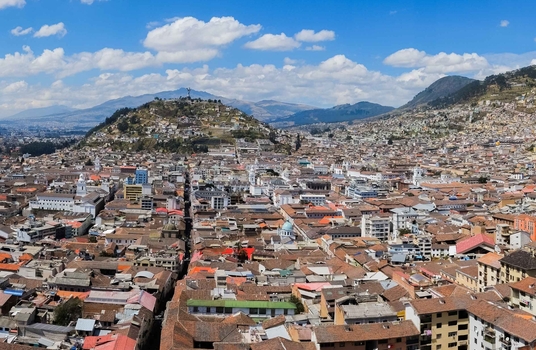 Quito from La Basilica